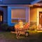 Glitzhome® 36.25" Lighted Fall Pumpkin Wheel Barrow Outdoor Decor with Warm White LED Lights